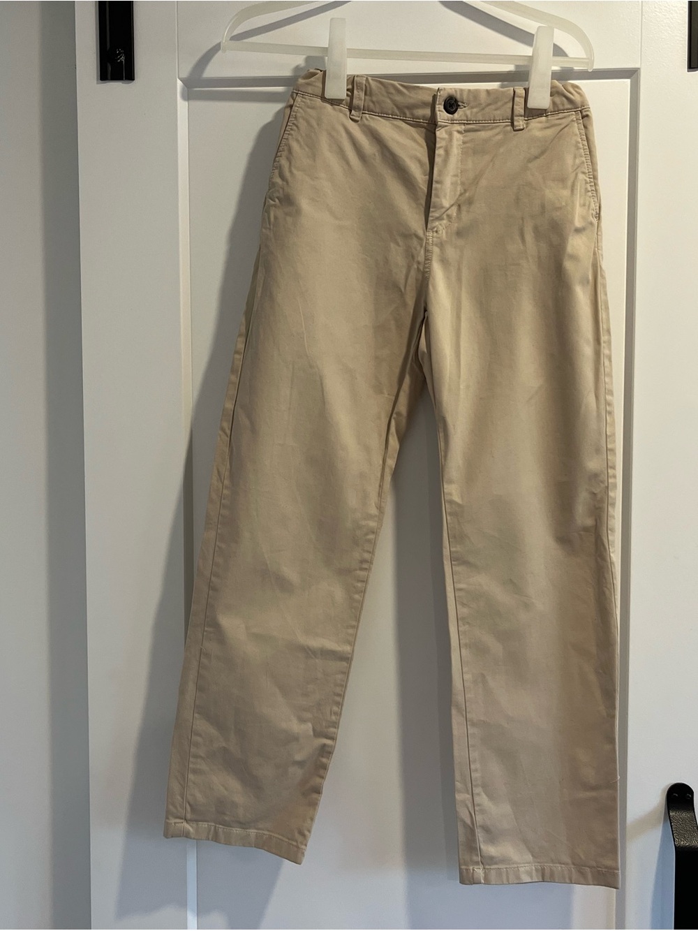Zara Boys Straight Chinos in Beige